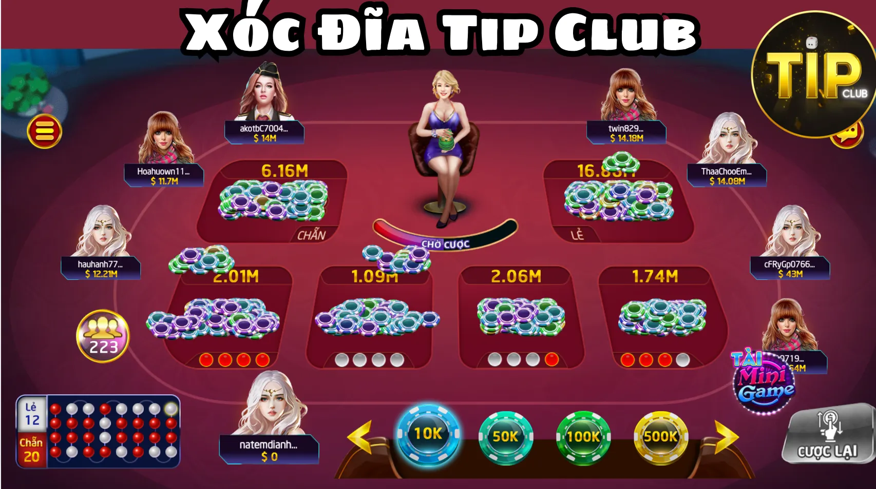 Giới thiệu về Xóc Đĩa TipClub