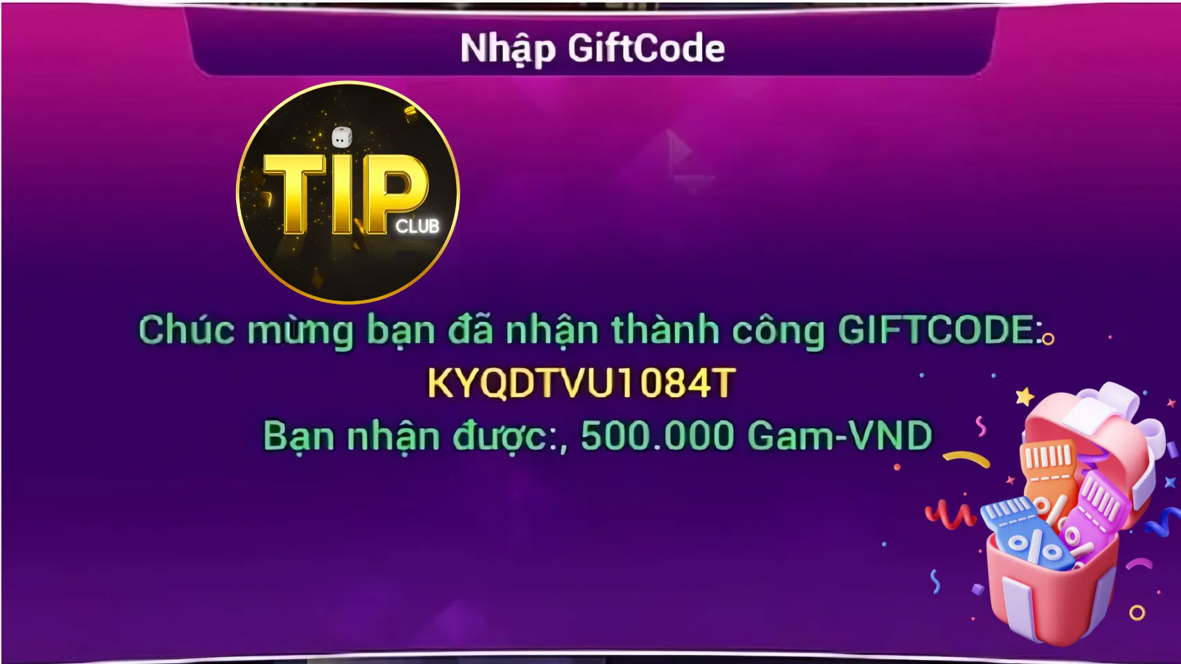 Một số lưu khi để nhận Khuyến mãi TIPCLUB